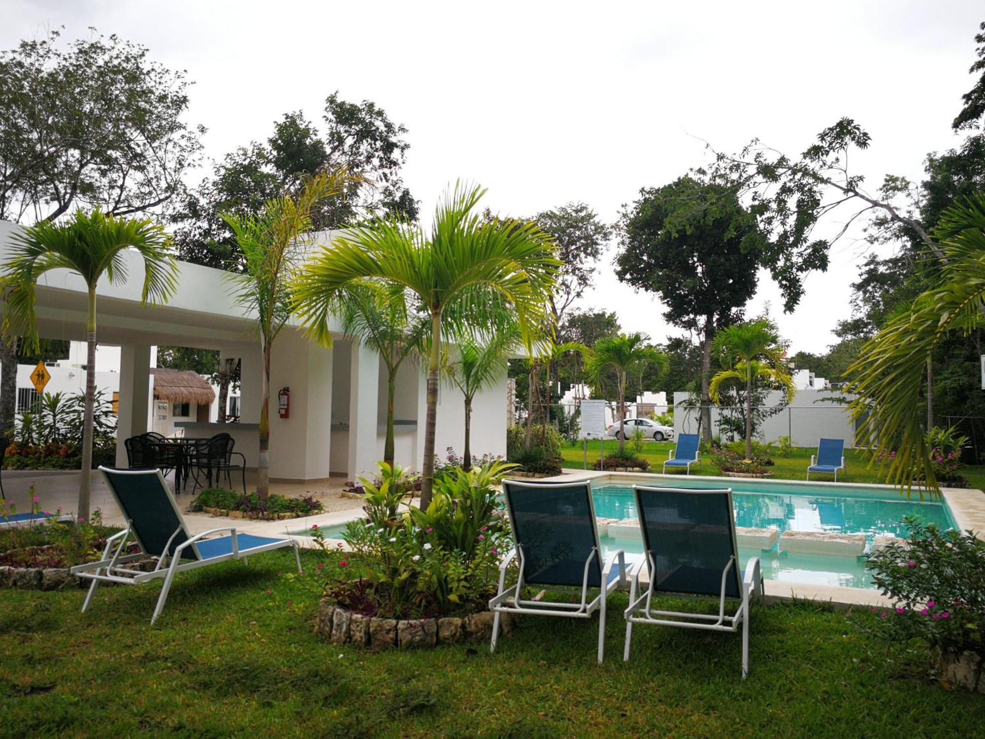 El Faro Residencial Villa Puerto Morelos Bagian luar foto