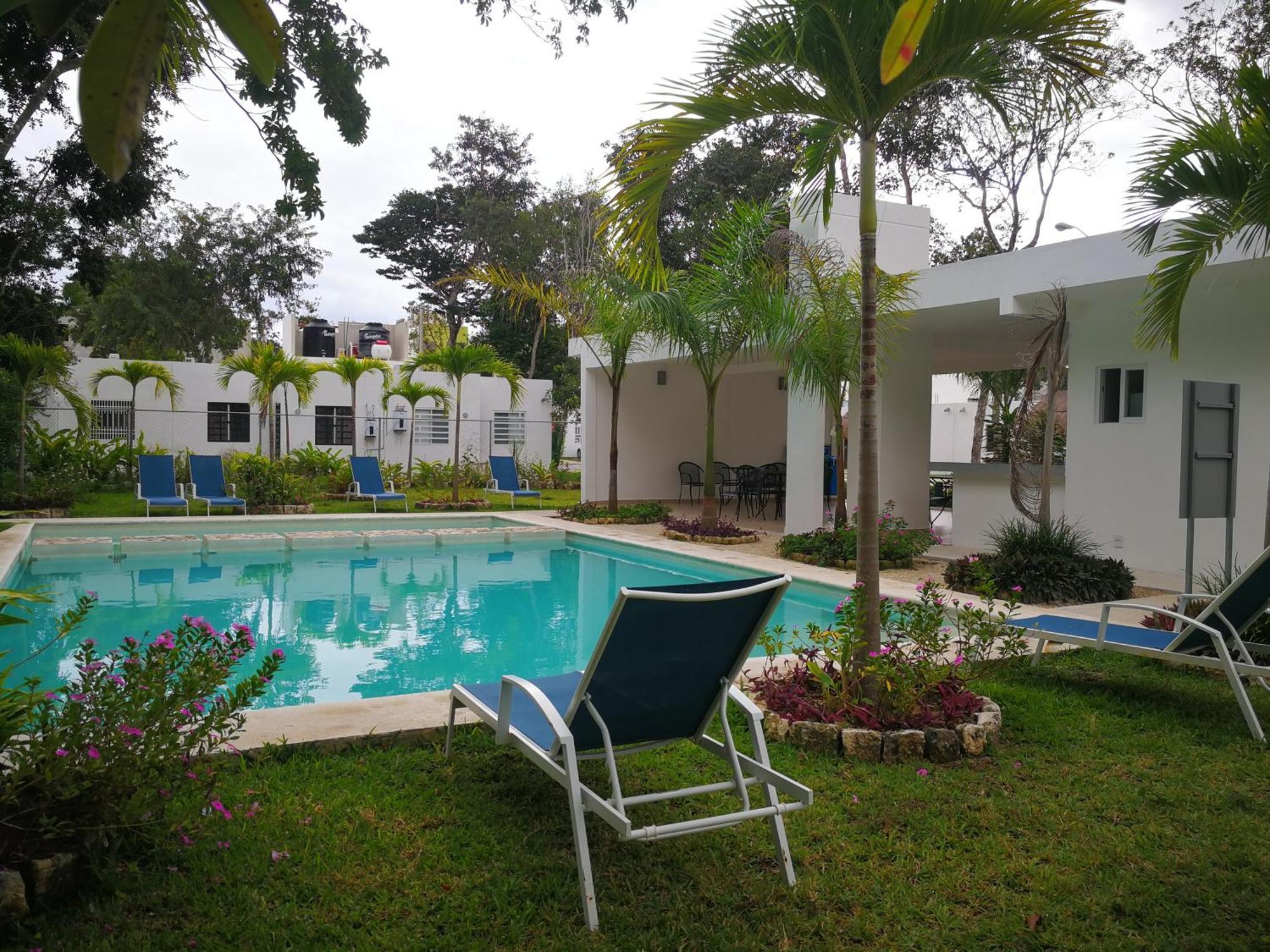 El Faro Residencial Villa Puerto Morelos Bagian luar foto